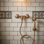 ROBINETS DOUCHE HERITAGE VIEUX BRONZE