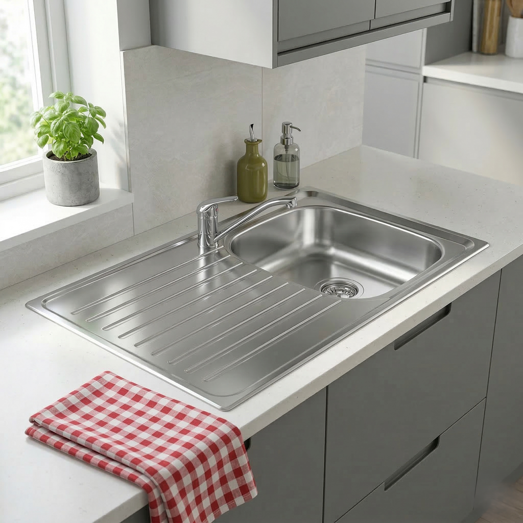 COLLECTION EVIER INOX MICRO STRUCTURE SYROSIA