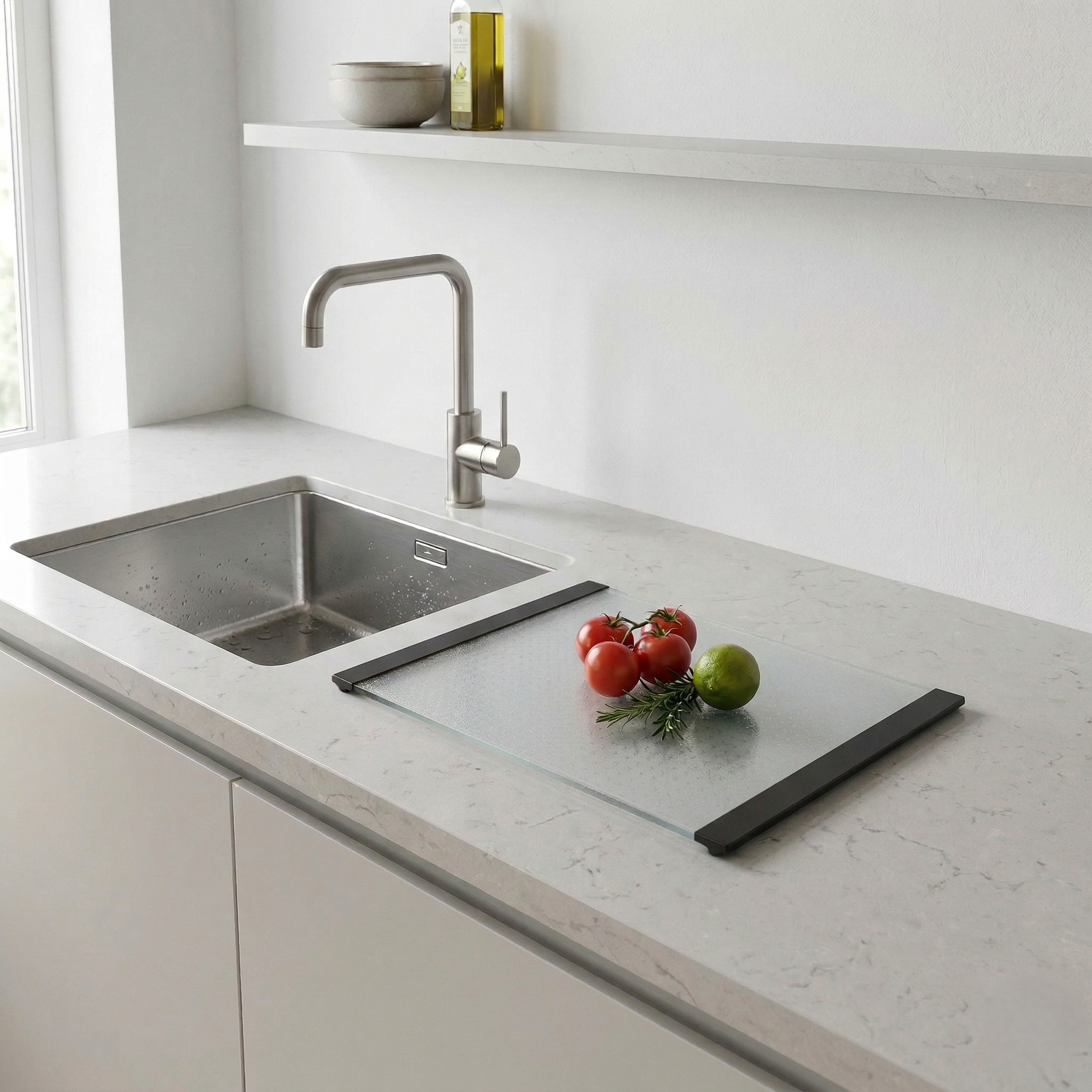 PLANCHE A DECOUPER EN VERRE 300X542