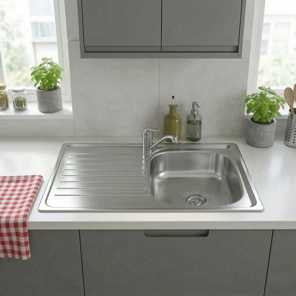 COLLECTION EVIER INOX MICRO STRUCTURE SYROSIA