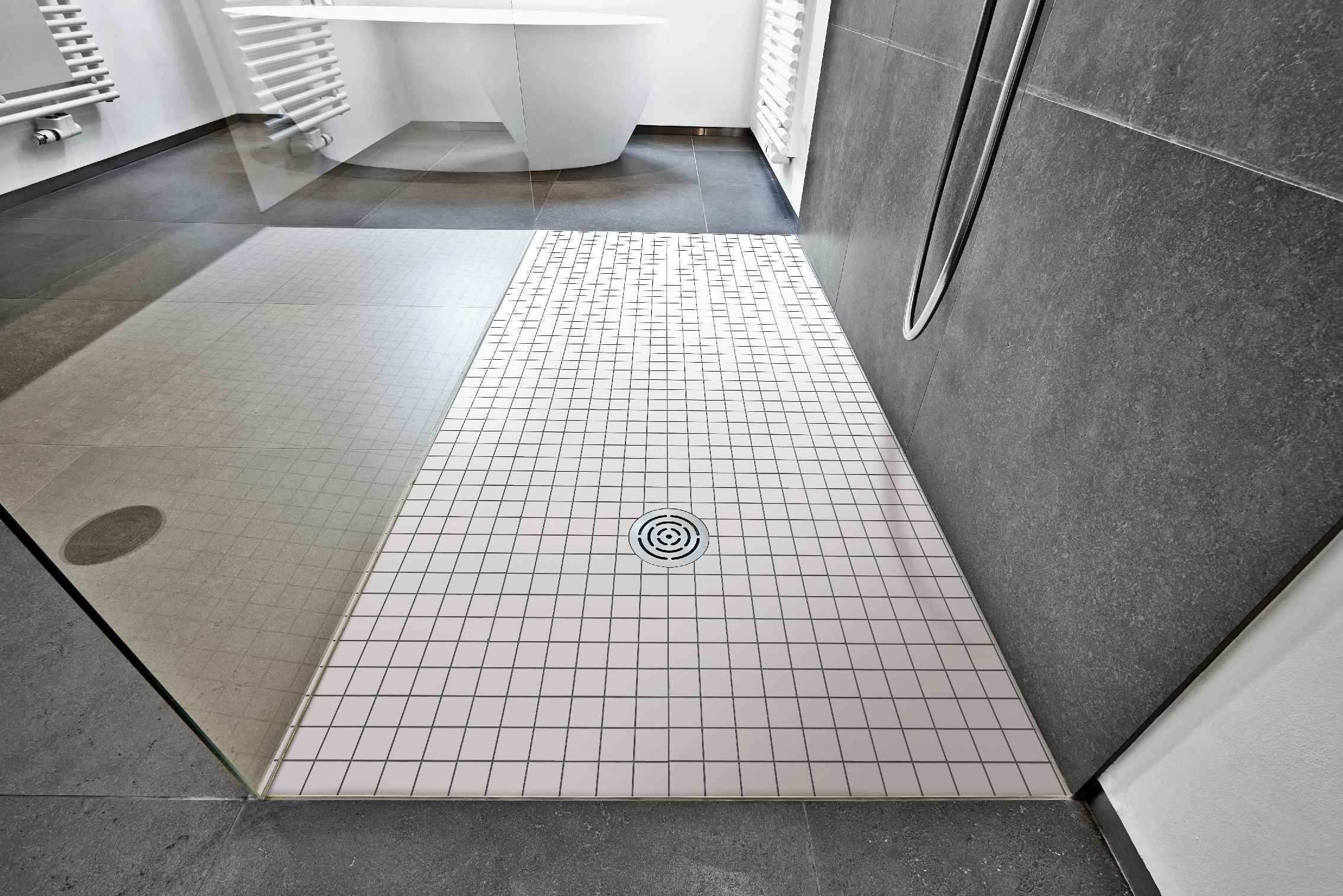 4,8X4,8 MOSAIQUE CARRELAGE UNI ANTIDERAPANT