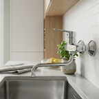 MITIGEUR CUISINE MURAL DAYLIGHT CHROME