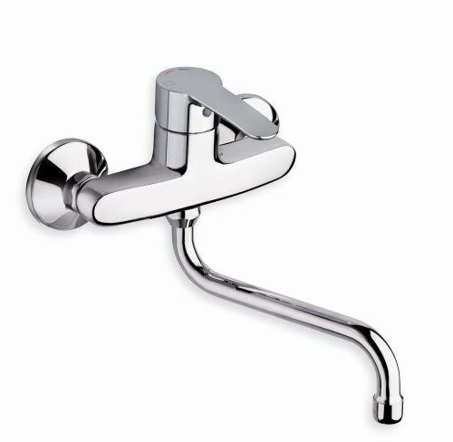 MITIGEUR CUISINE MURAL DAYLIGHT CHROME