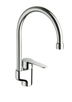 MITIGEUR CUISINE DAYLIGHT COL DE CYGNE DEPORTE CHROME