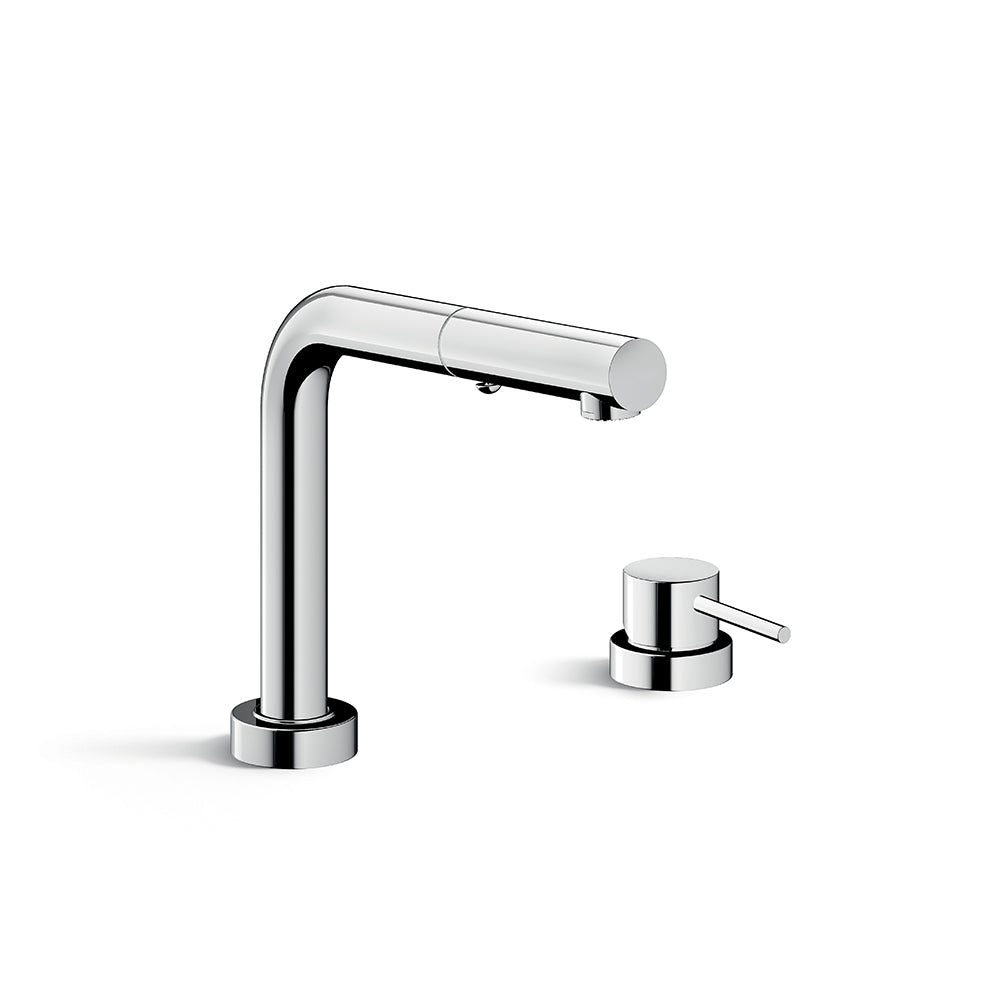 MITIGEUR CUISINE RETRACTABLE CHROME