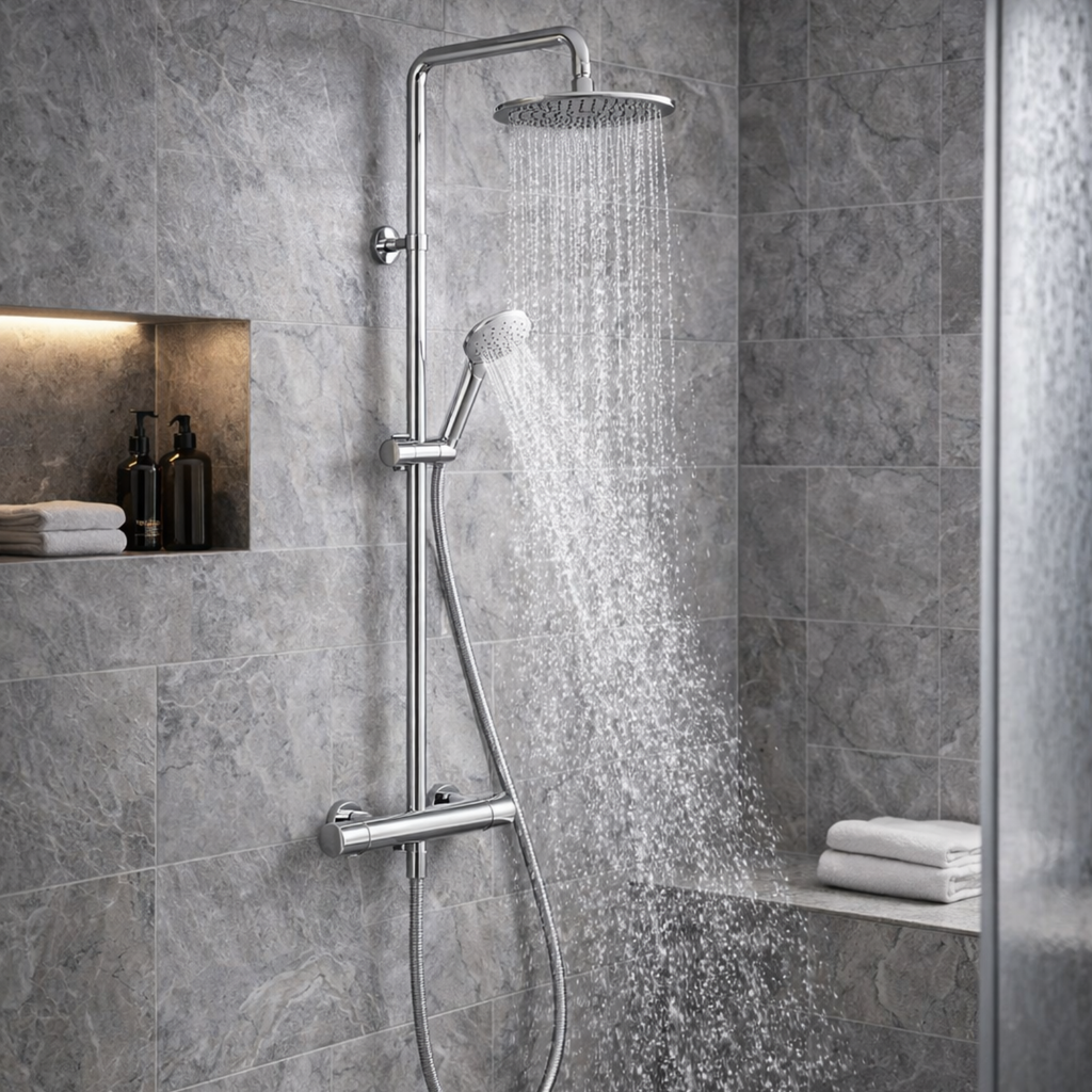 COLONNES DE DOUCHE DAYLIGHT CHROME