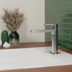 INFINITY LAVABO MEDIUM + VIDAGE METAL BROSSEE 