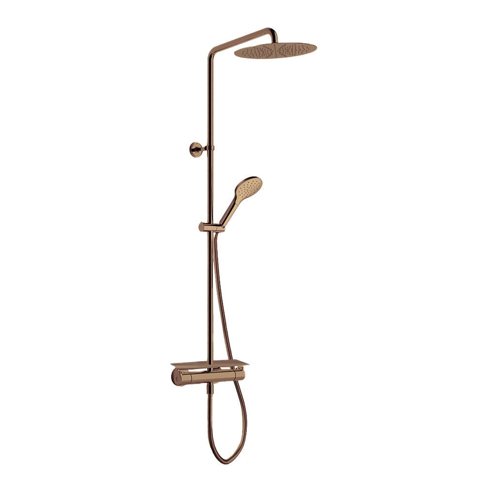 COLONNES DE DOUCHE INFINITY OR ROSE BROSSE