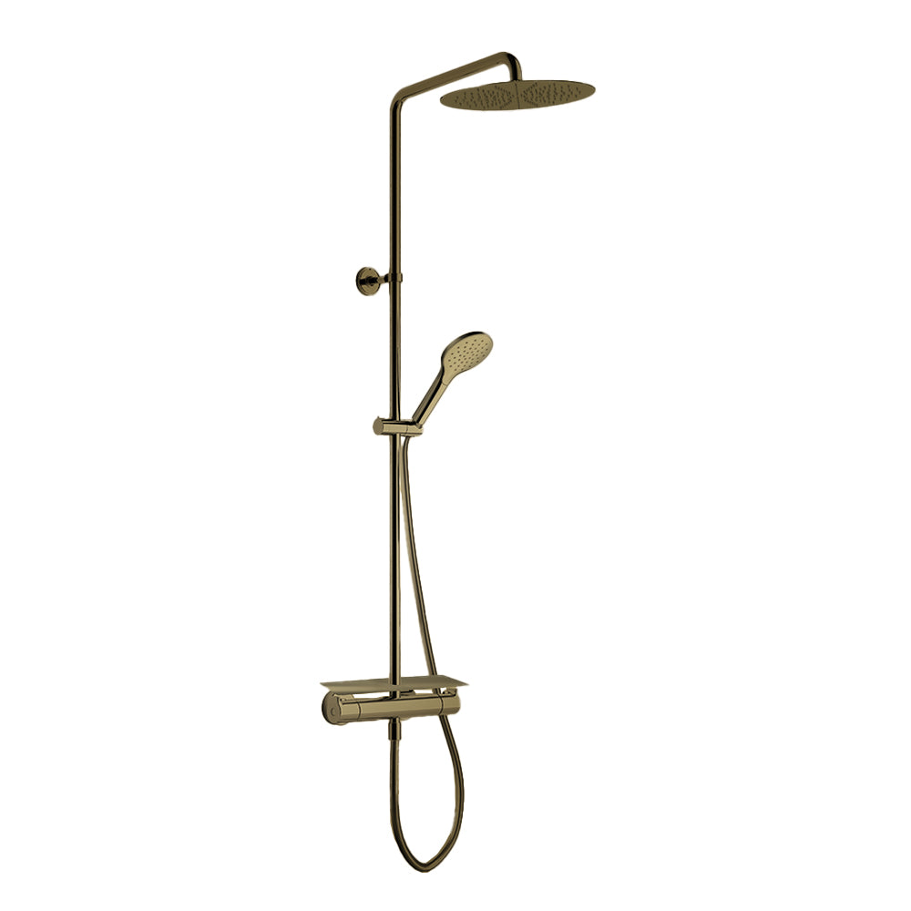 COLONNES DE DOUCHE INFINITY OR BROSSE