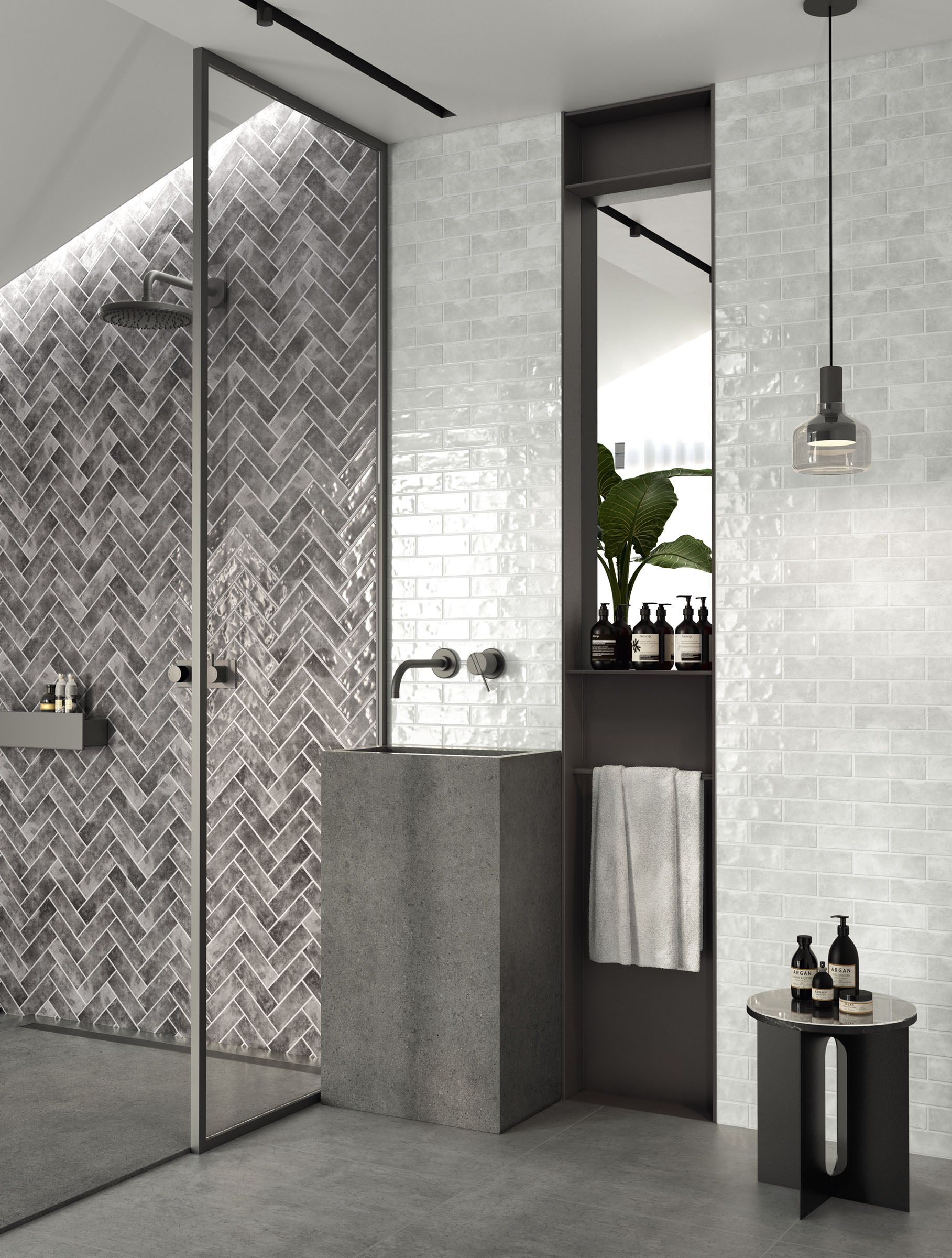 6,5X20 CAMBRIDGE - BLANC - la maison de Martin