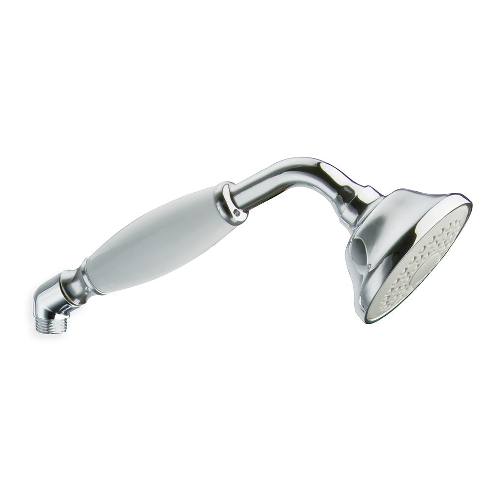 HERITAGE DOUCHETTE RACCORD COUDÉ CHROME