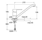 MITIGEUR CUISINE SELECT ALU