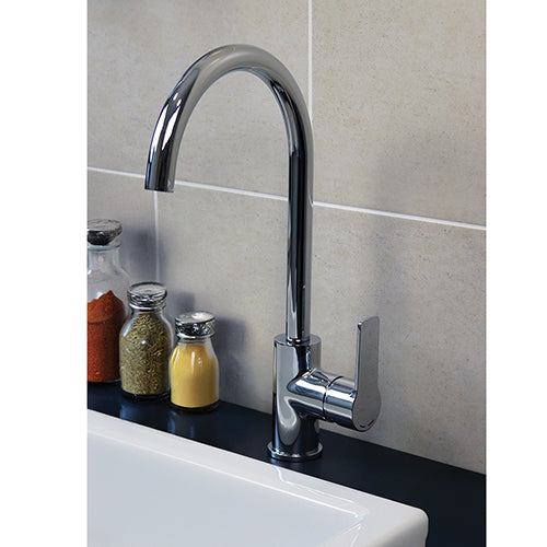 MITIGEUR CUISINE SELECT BEC HAUT CHROME