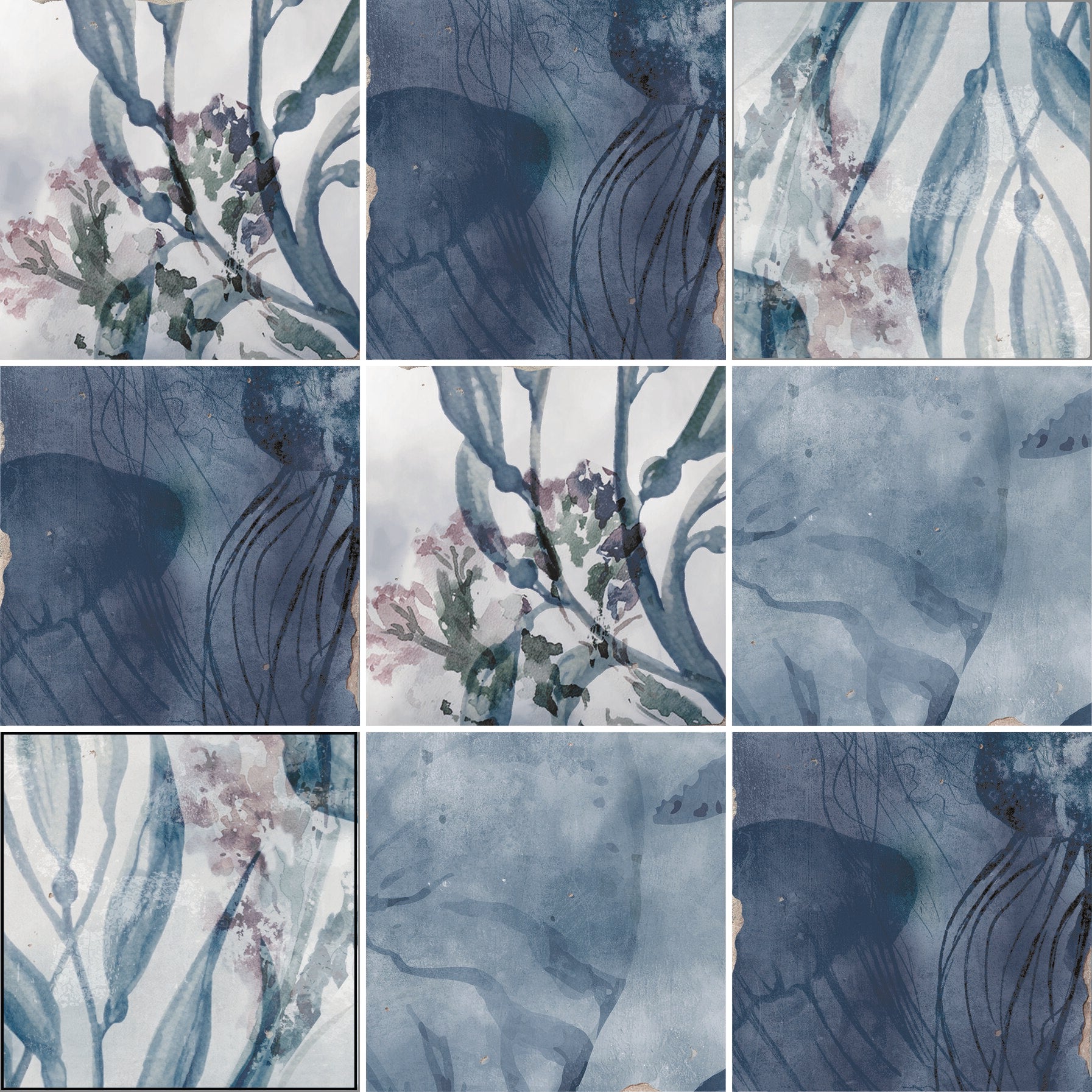 COLLECTION CARRELAGE ZELLIGE MEDINA BLEU