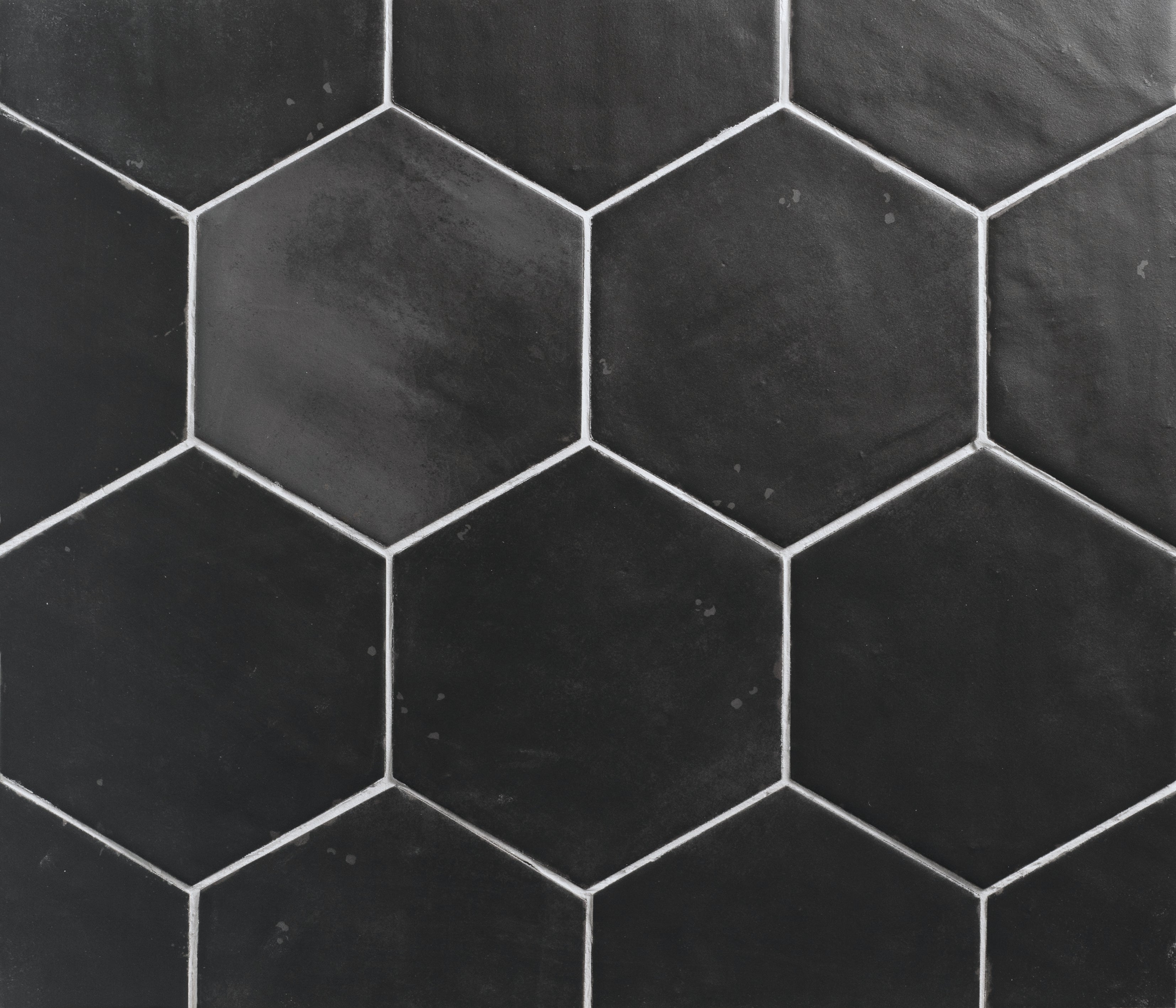 13,9X16 ZELLIGE MEDINA HEXAGONE NOIR