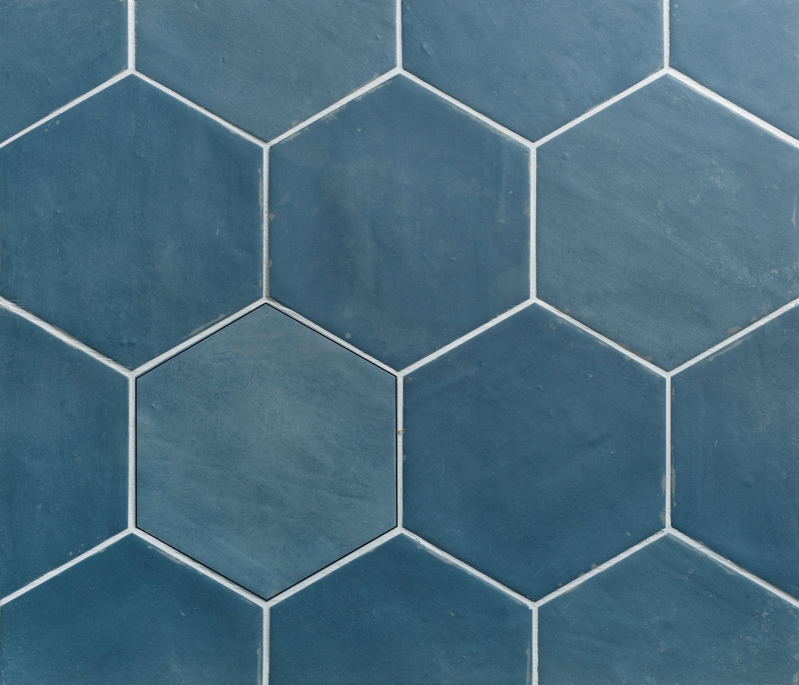 13,9X16 ZELLIGE MEDINA HEXAGONE BLEU