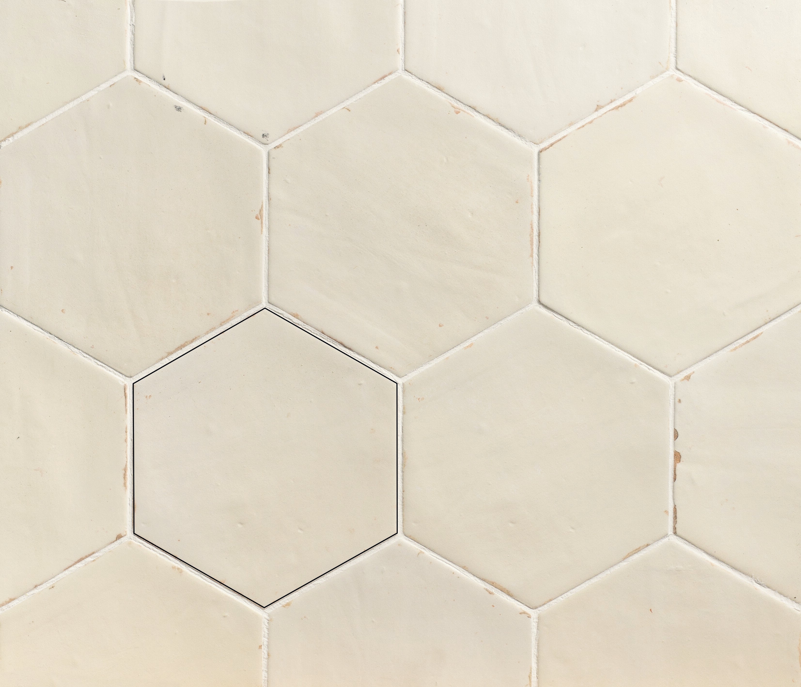 13,9X16 ZELLIGE MEDINA HEXAGONE CALCAIRE