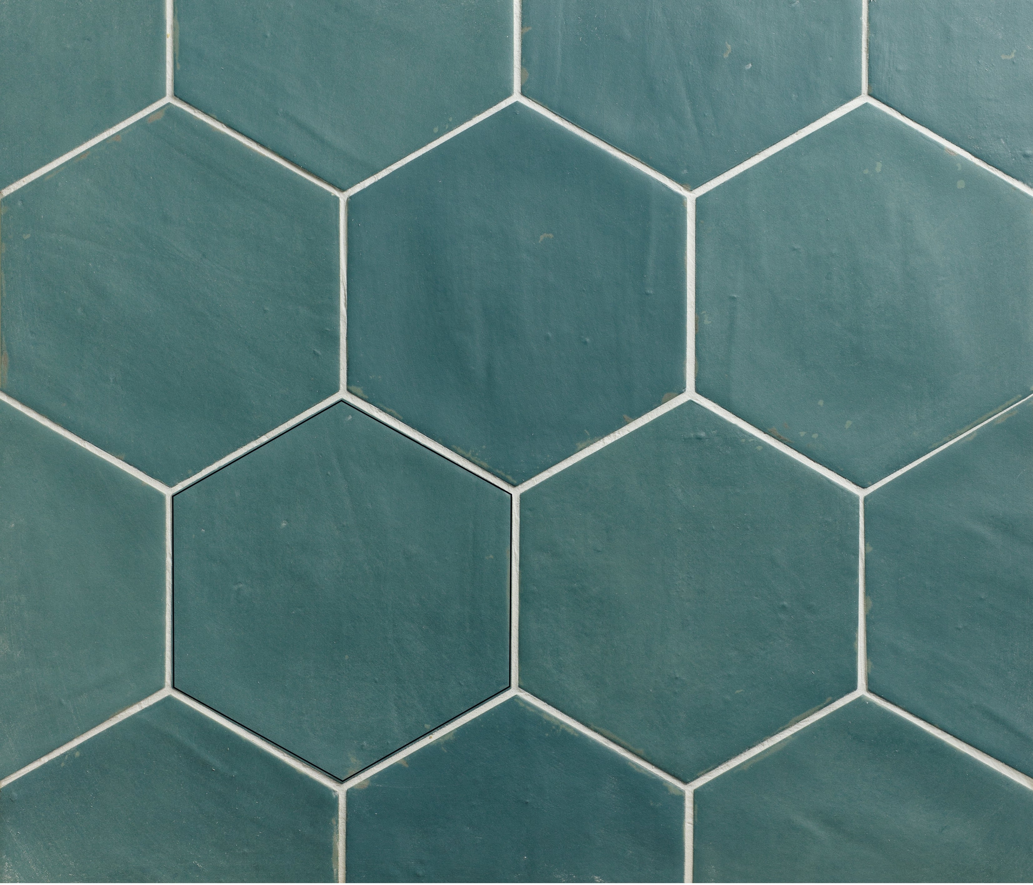13,9X16 ZELLIGE MEDINA HEXAGONE TURQUOISE