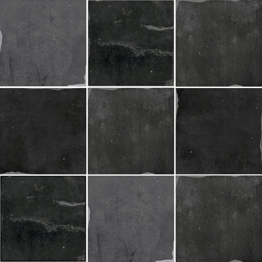 1,5X13 Stick collection zellige medina noir