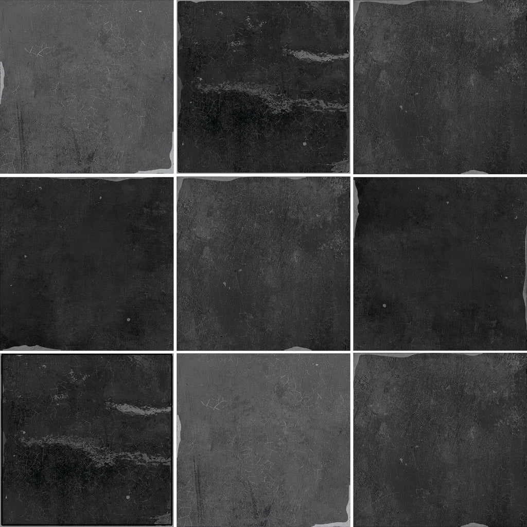 COLLECTION CARRELAGE ZELLIGE MEDINA NOIR