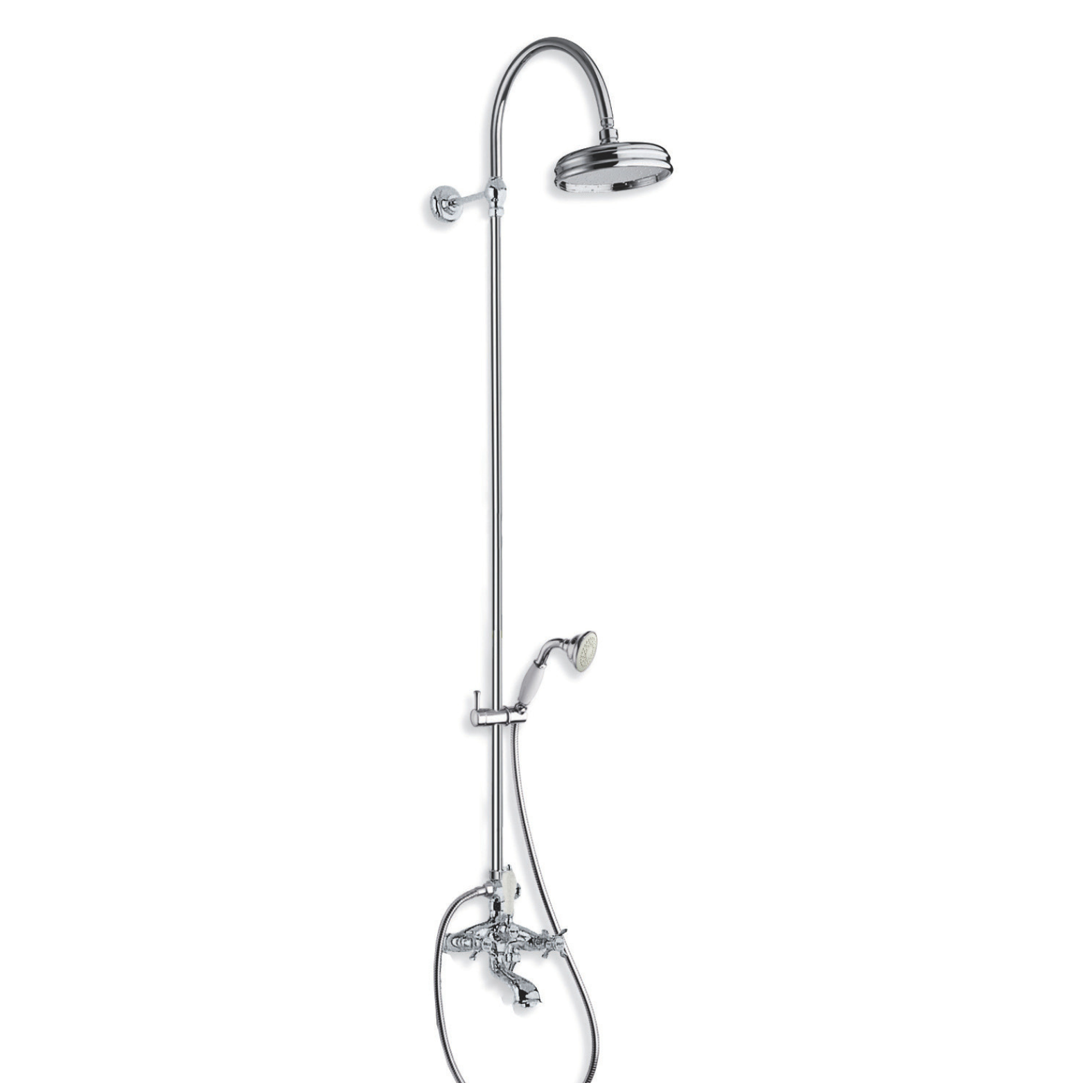 COLONNE BAIN DOUCHE HERITAGE CHROME