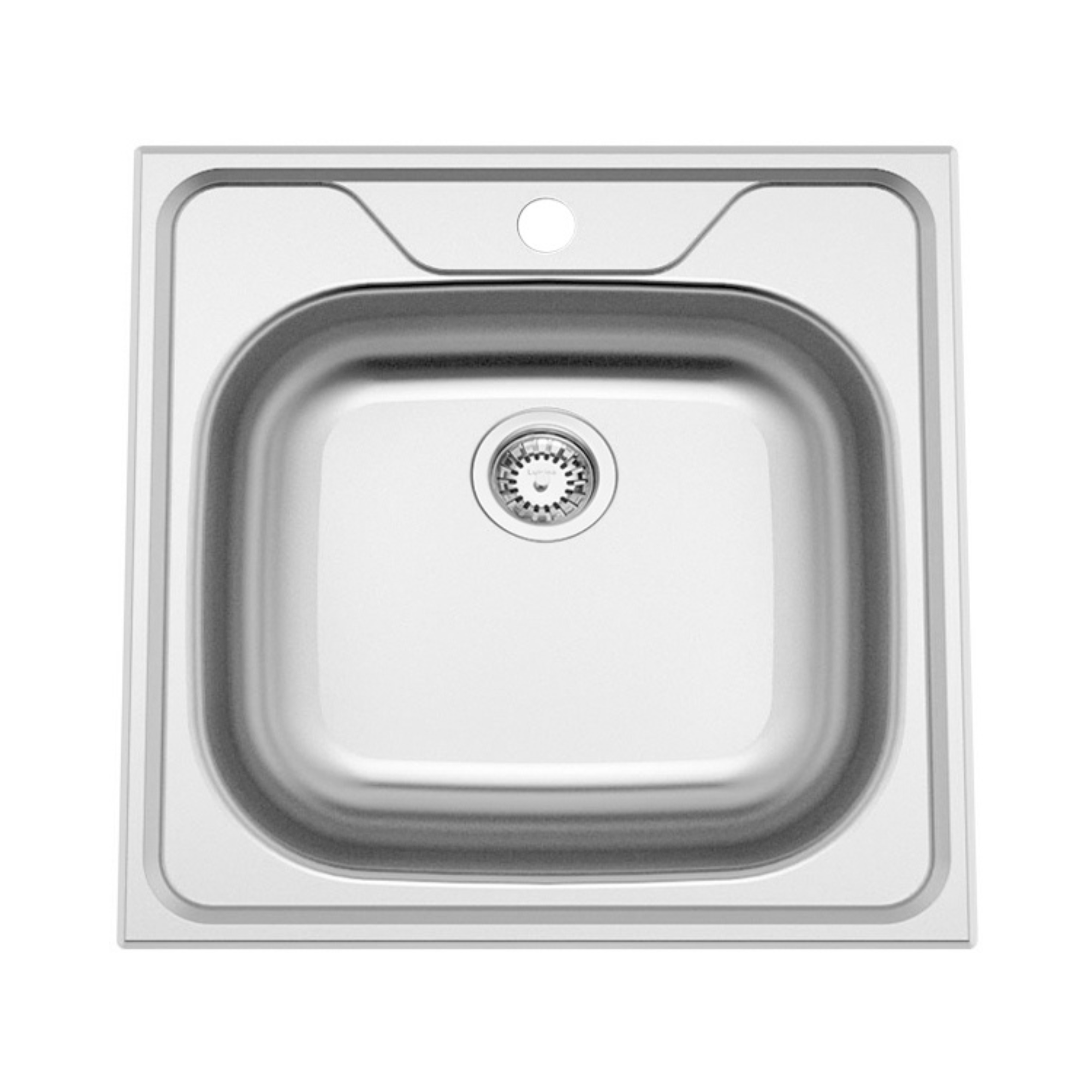 EVIER INOX INGENA CARRE 480X480