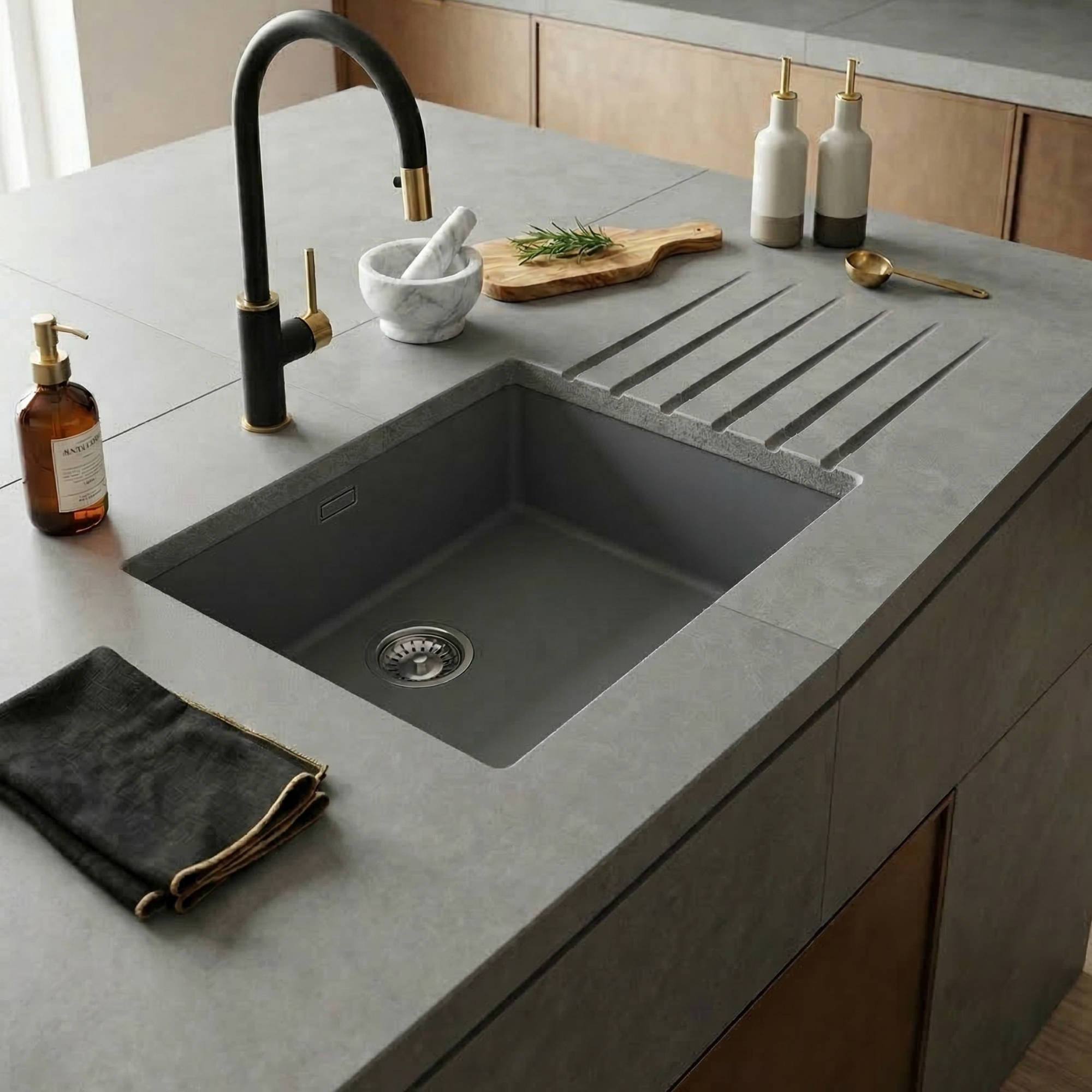 COLLECTION CUVE CRISTALITE BROOK GRIS