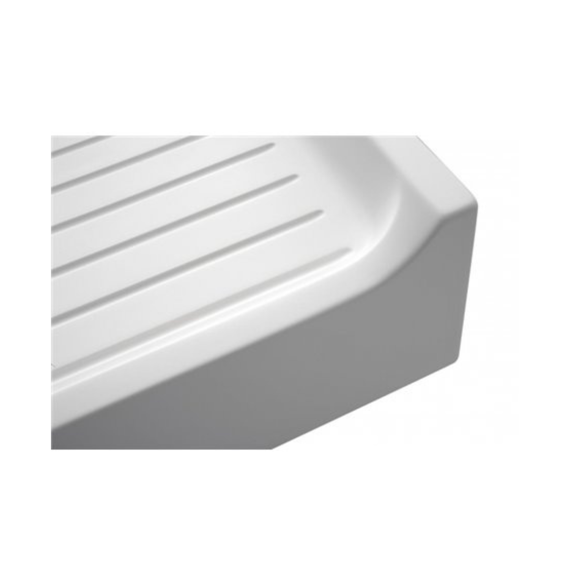 EVIER TIMBRE D'OFFICE CERAMIQUE NAPOLEON 900X610 BLANC