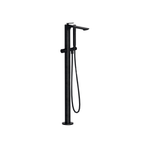 MITIGEURS BAIN DOUCHE COVER CHROME NOIR BROSSE