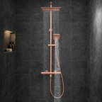 COLONNES DE DOUCHE INFINITY OR ROSE BROSSE