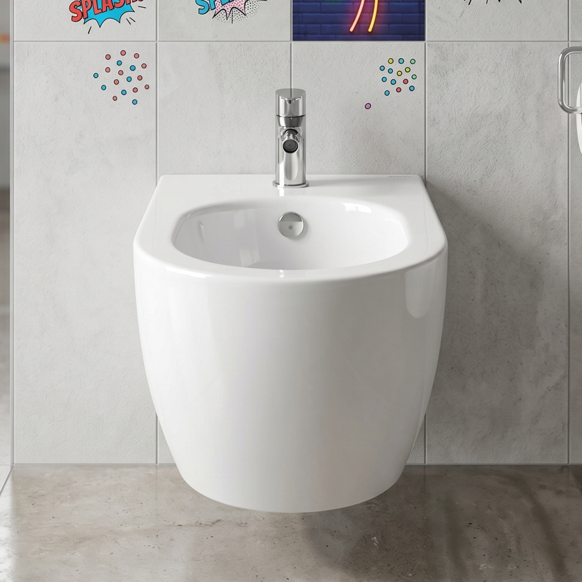 BIDET CANOVA BLANC
