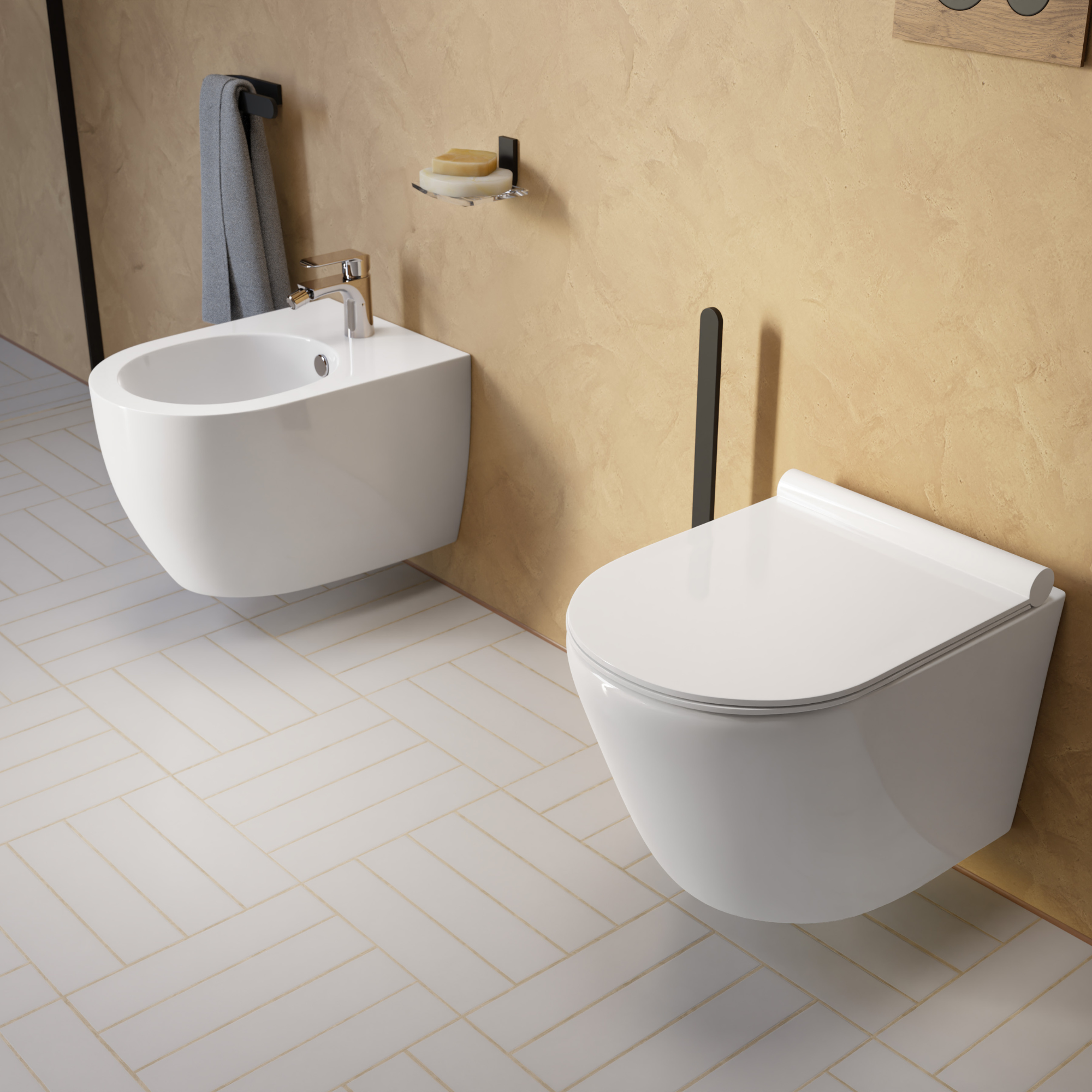 BIDET CANOVA BLANC