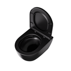 CUVETTE SUSPENDUE DE TOILETTE CANOVA NOIRE MATE