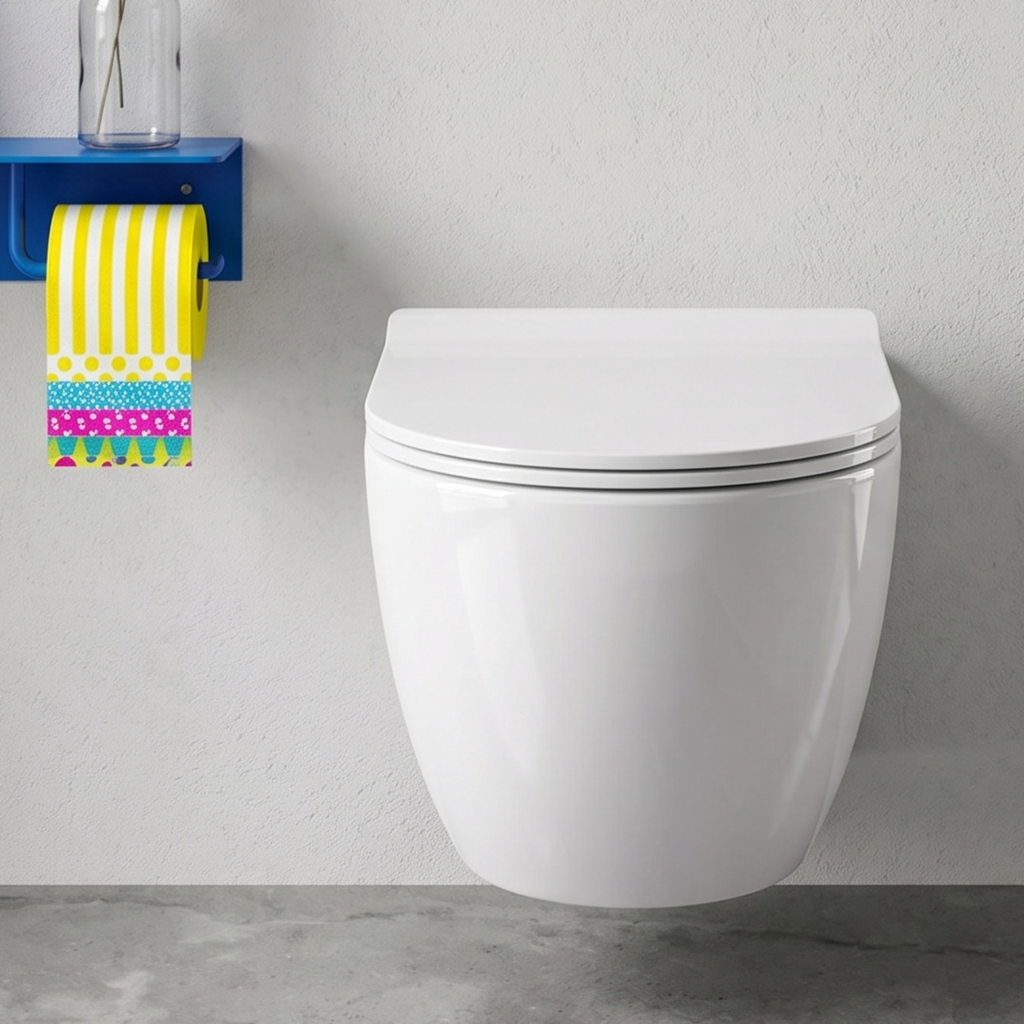 CUVETTE SUSPENDUE CANOVA BLANCHE BRILLANTE
