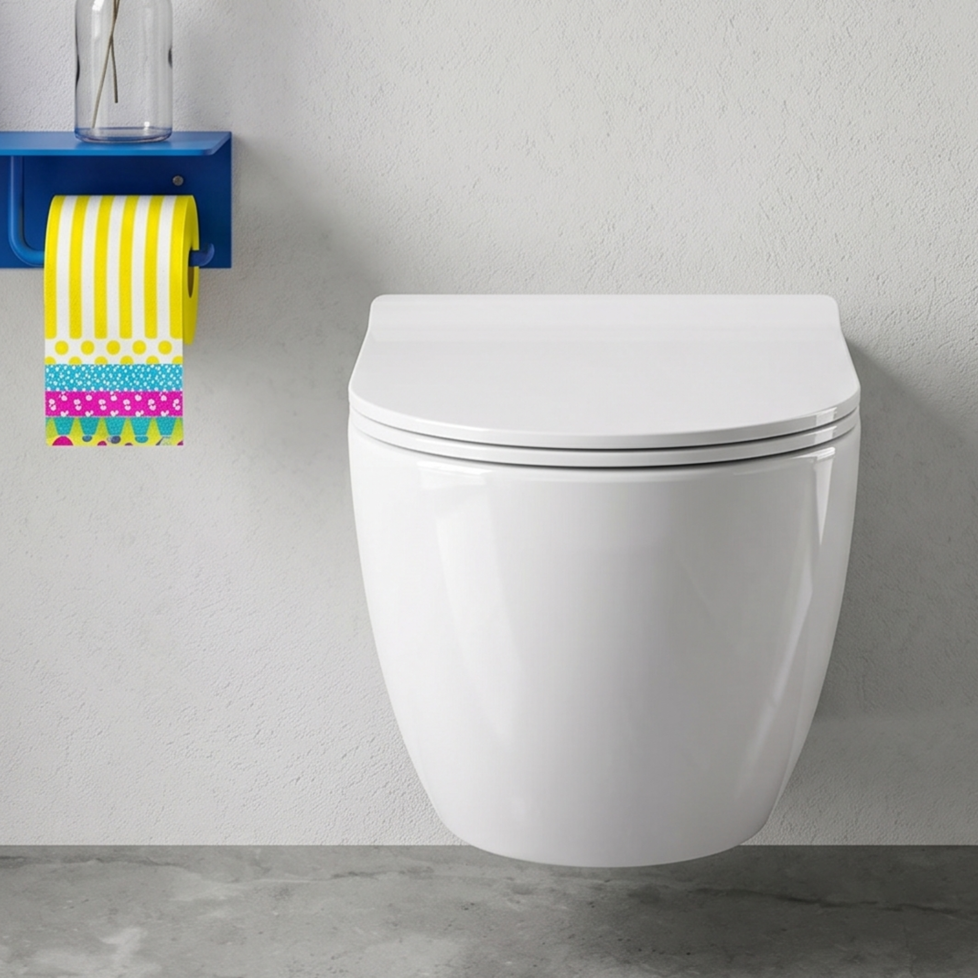 CUVETTE SUSPENDUE CANOVA BLANCHE BRILLANTE