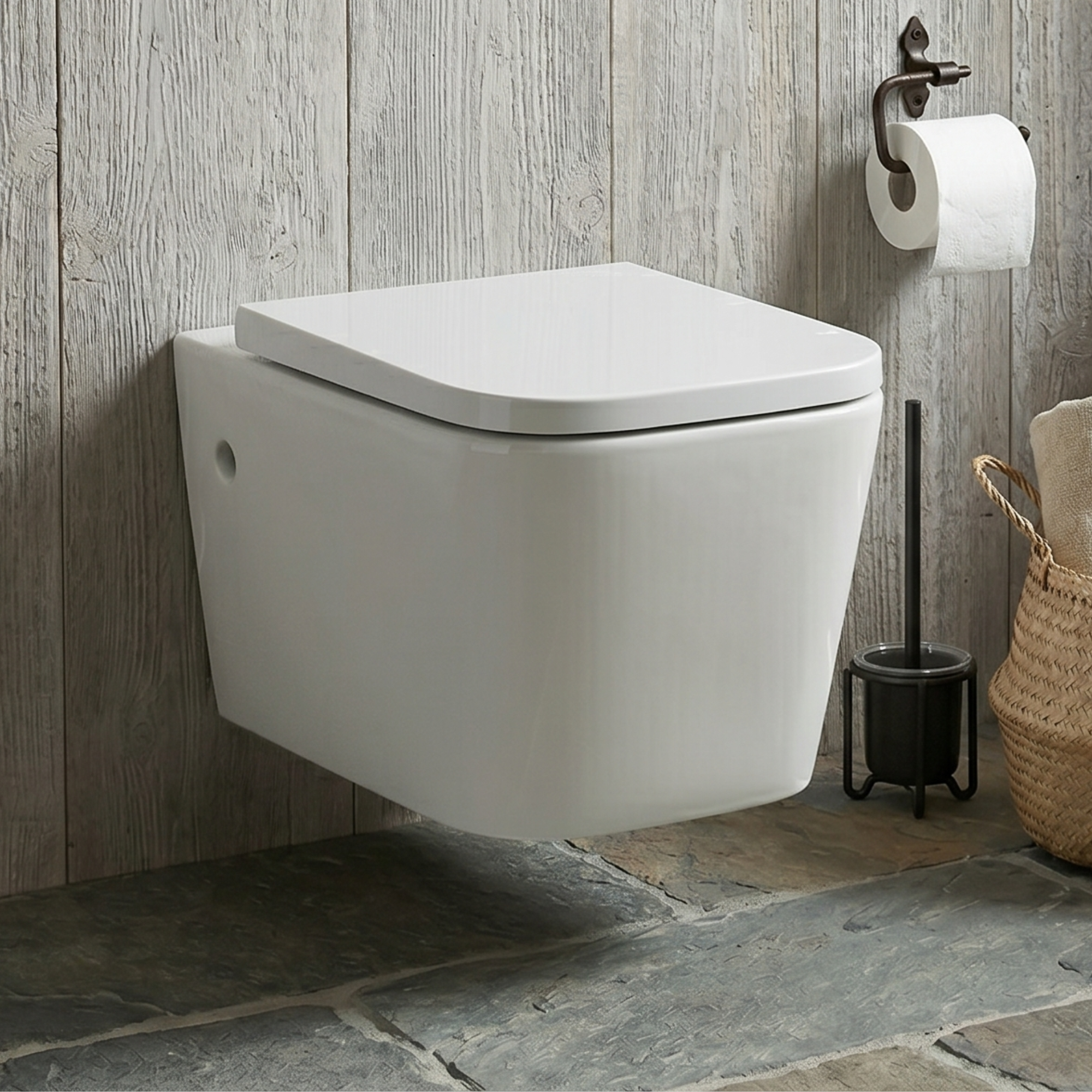 CUVETTE SUSPENDUE GRAVEN BLANC BRILLANT