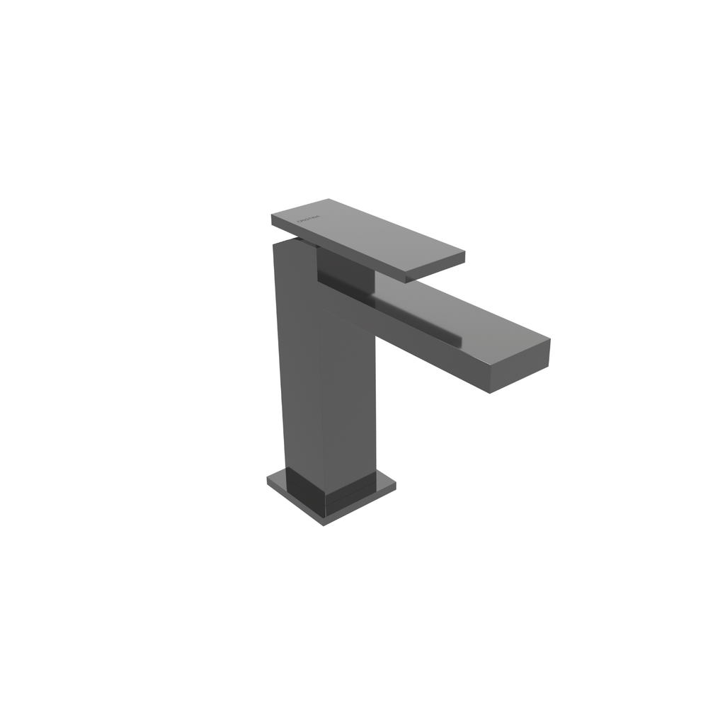 ROBINETTERIES COLLECTION PLANE CHROME NOIR BRILLANT