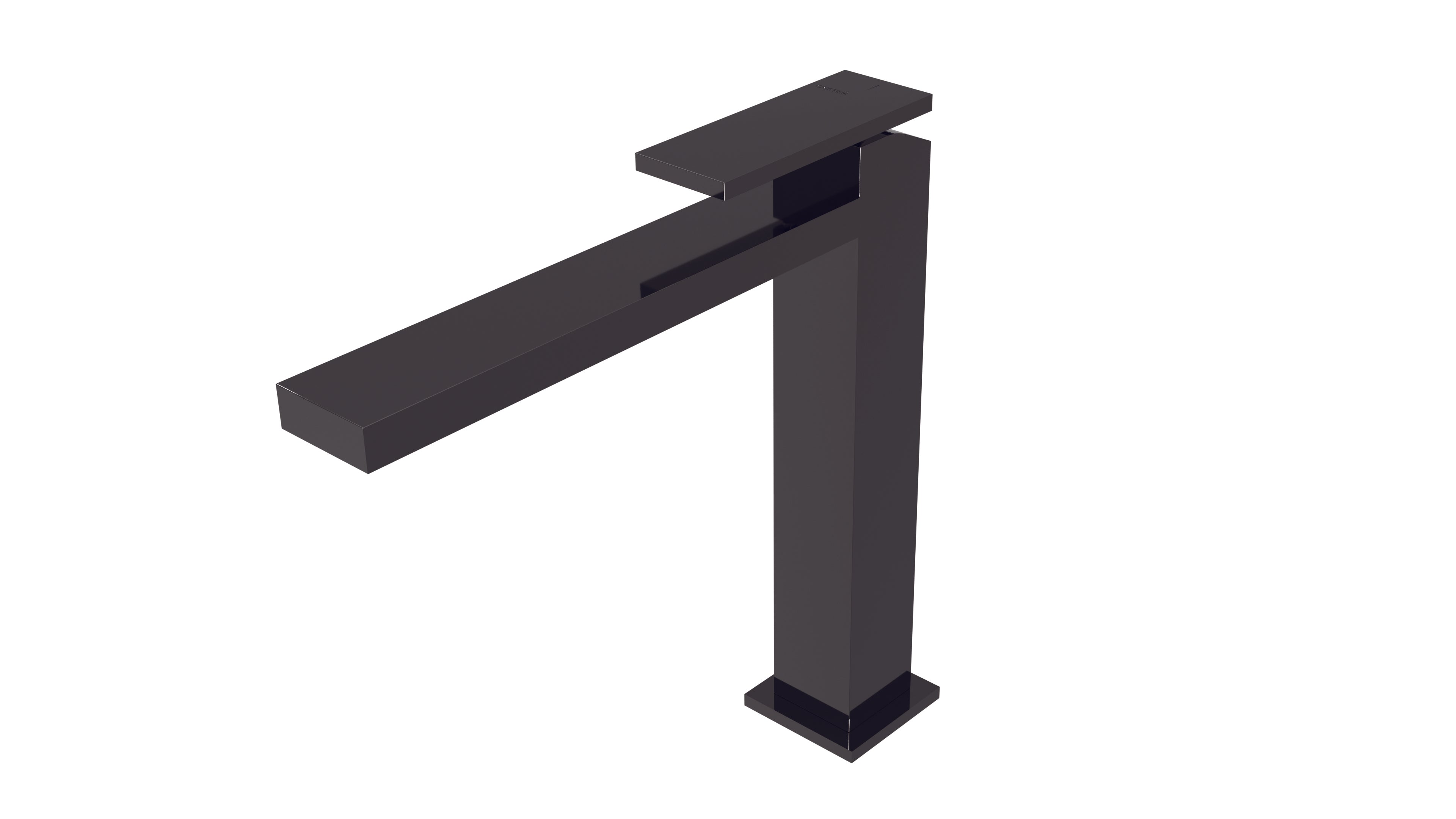 ROBINETTERIES COLLECTION PLANE CHROME NOIR BRILLANT