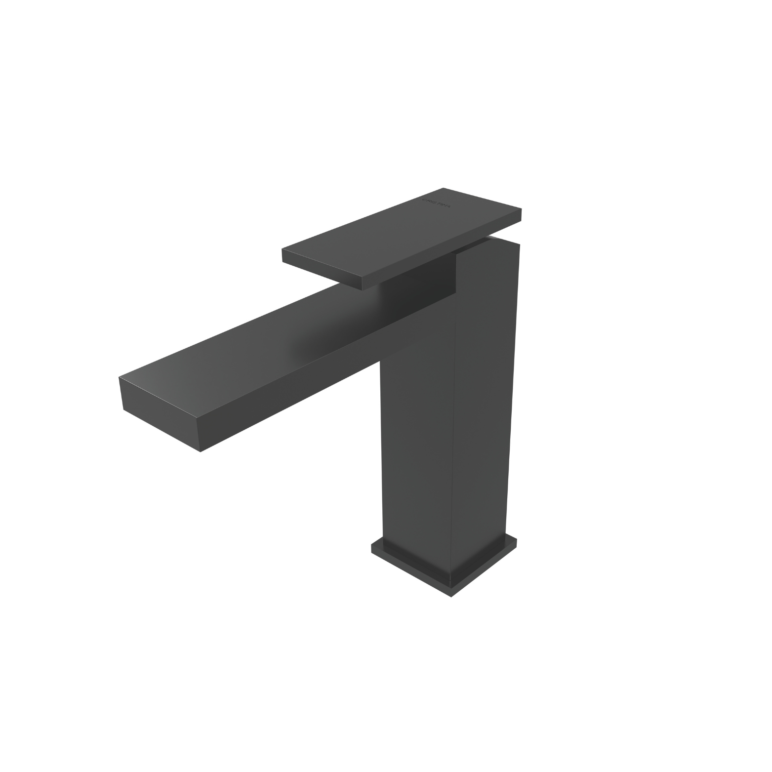 ROBINETTERIES COLLECTION PLANE CHROME NOIR BROSSEE