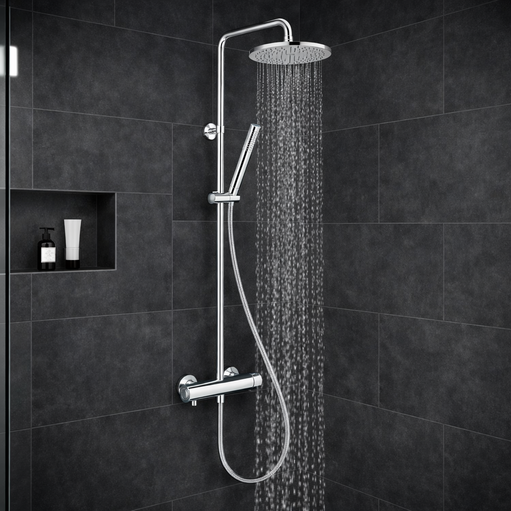 COLONNES DE DOUCHE OTTO CHROME