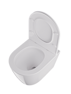 CUVETTE SUSPENDUE DE TOILETTE AMARIS BLANCHE BRILLANTE