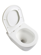 CUVETTE SUSPENDUE DE TOILETTE AMARIS BLANC MATE
