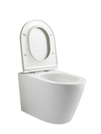 CUVETTE SUSPENDUE DE TOILETTE AMARIS BLANC MATE