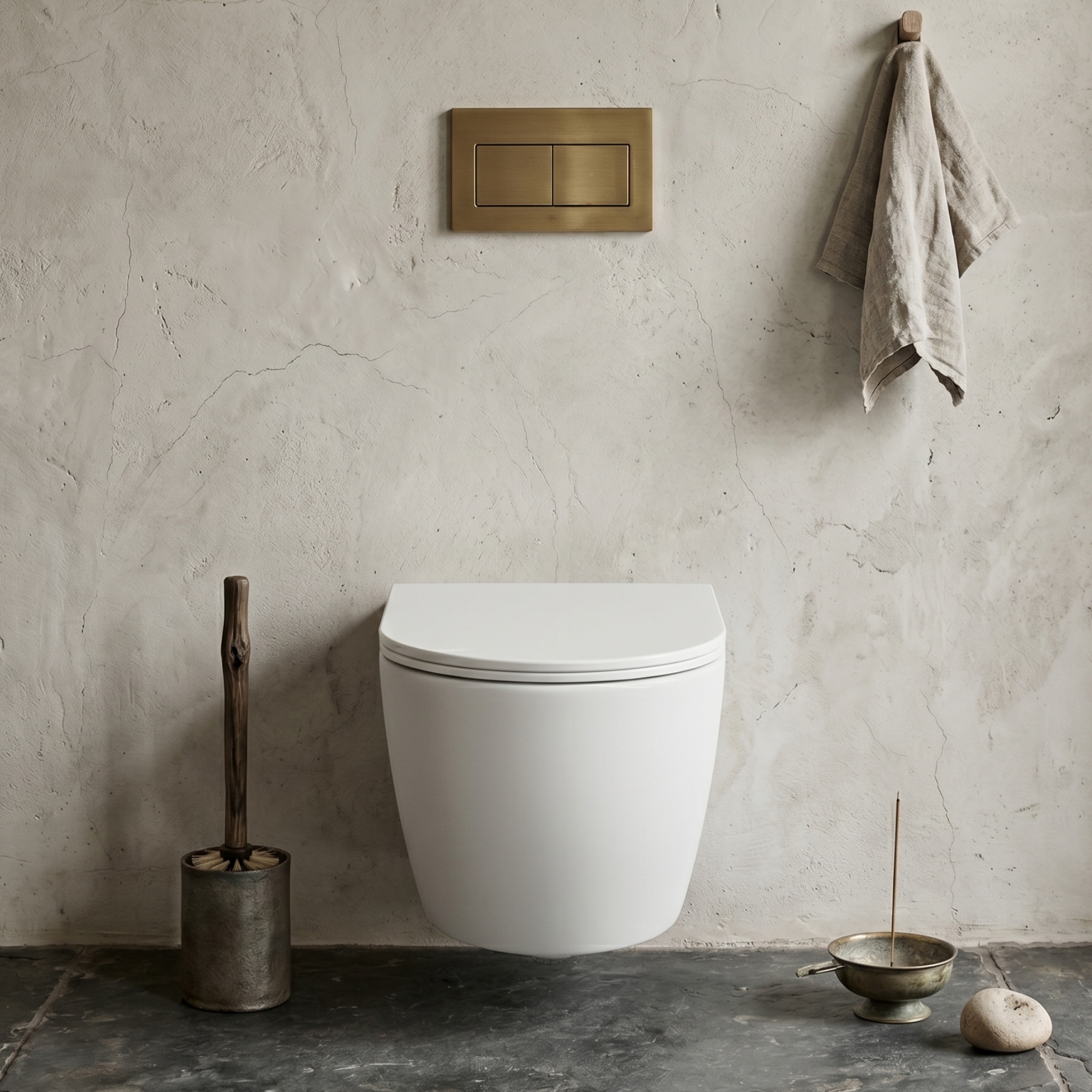 CUVETTE SUSPENDUE DE TOILETTE AMARIS BLANC MATE