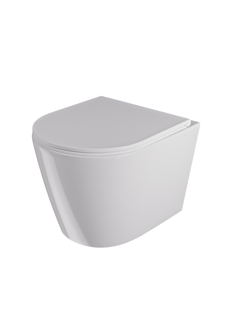 CUVETTE SUSPENDUE DE TOILETTE AMARIS BLANCHE BRILLANTE