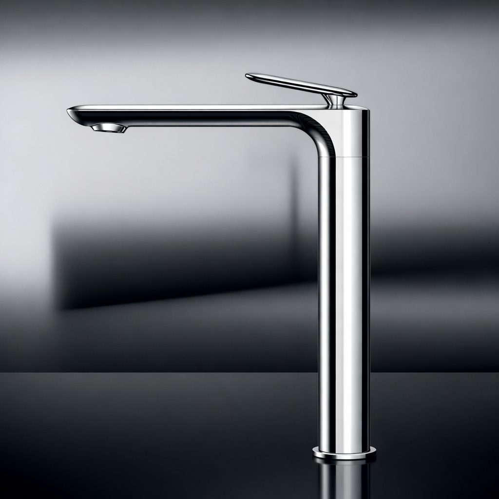 COVER MITIGEUR LAVABO SANS VIDAGE CHROME