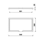 PLANCHE A DECOUPER BAMBOU 300X540