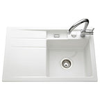 COLLECTION EVIER CERAMIQUE BELORA BLANC