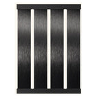 EGOUTTOIR DEPLIANT INOX NOIR BROSSE