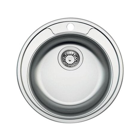 EVIER INOX INGENA ROND D480